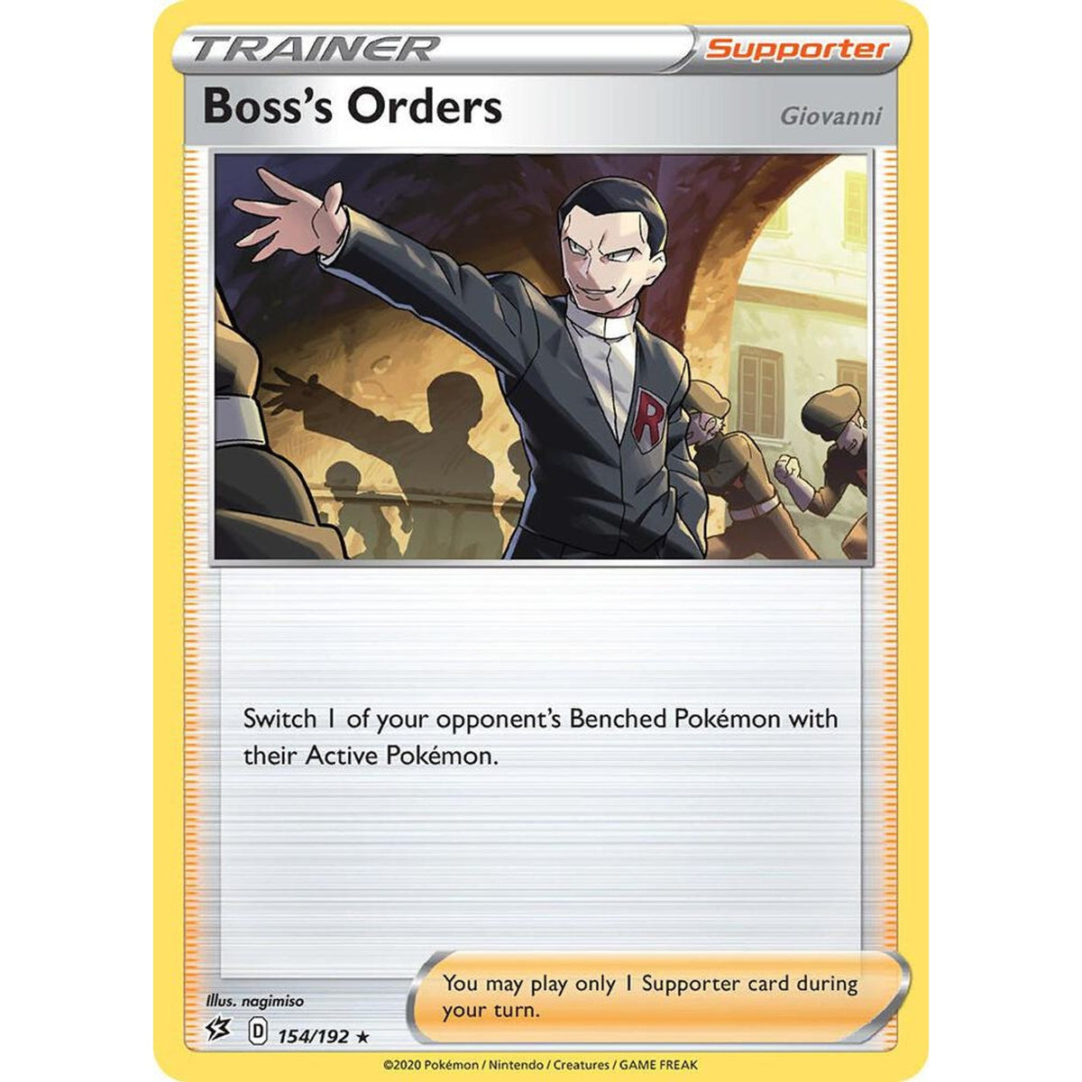 Boss's Orders 154/192 - Rebel Clash