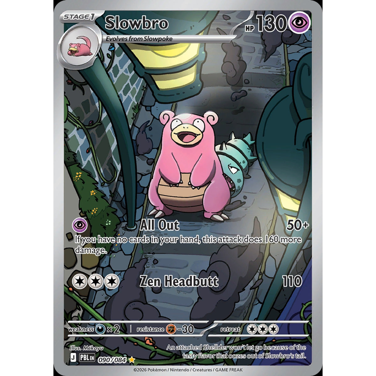 Slowbro 090/084 - Pitch Black