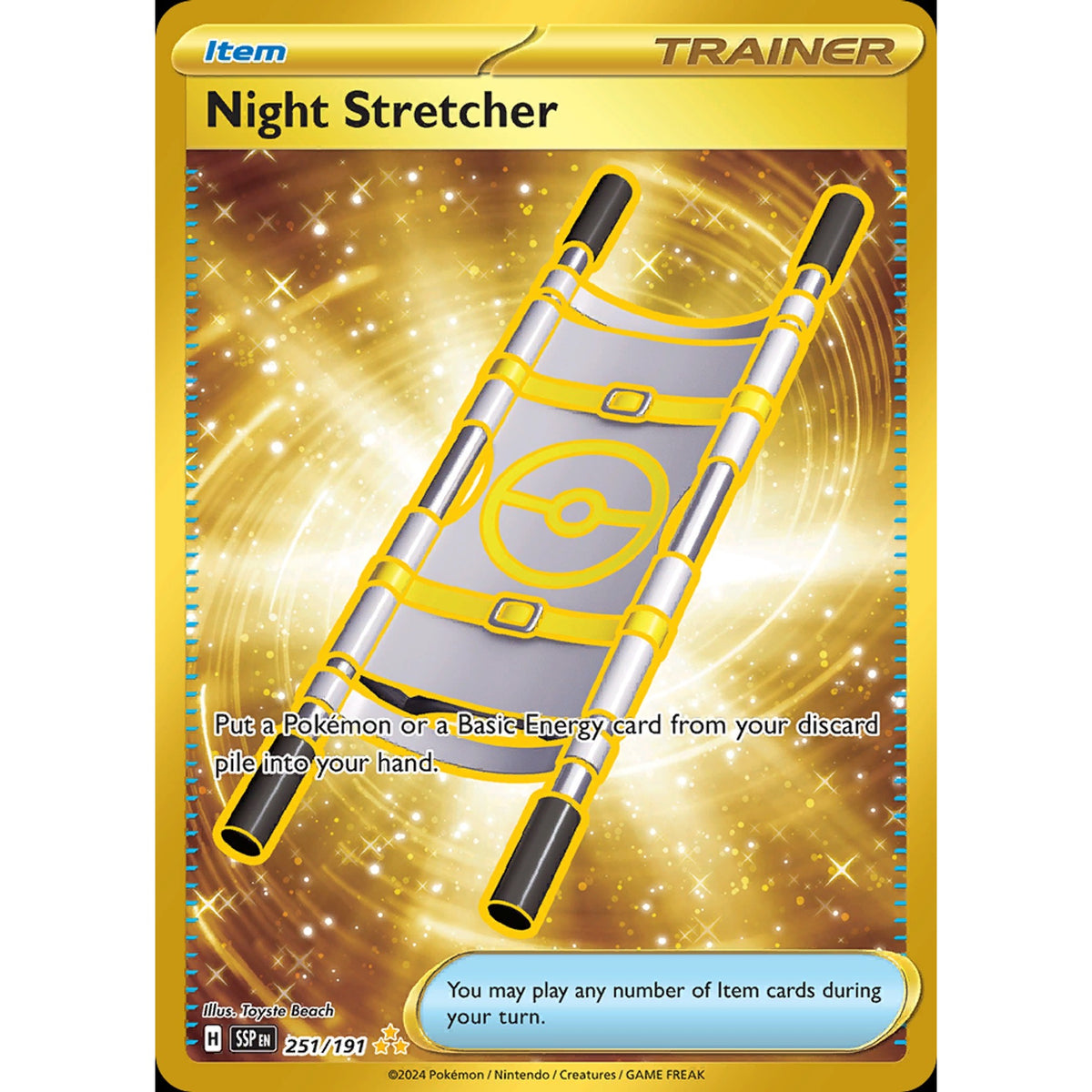 Night Stretcher 251/191 - Surging Sparks