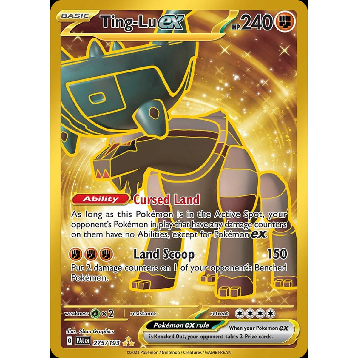 Ting-Lu ex 275/193 - Paldea Evolved