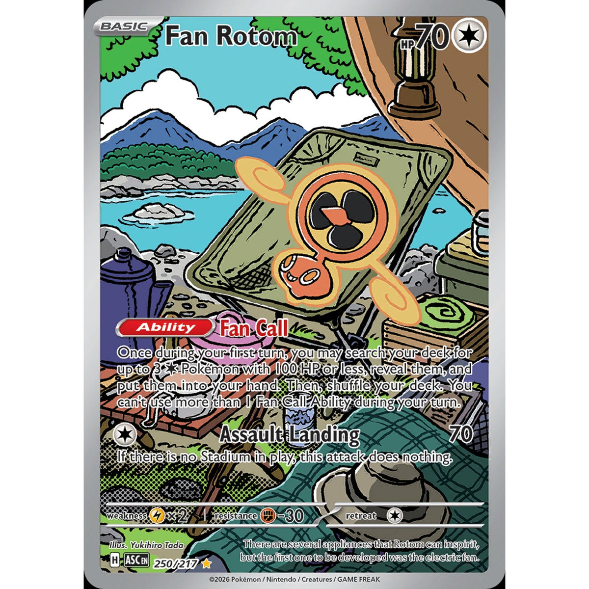 Fan Rotom 250/217 - Ascended Heroes