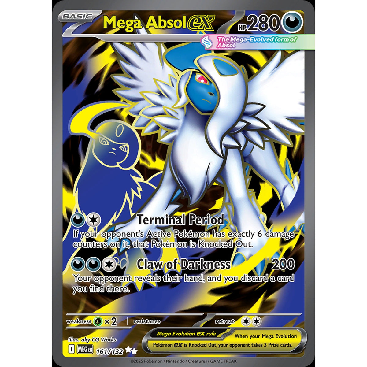 Mega Absol ex 161/132 - Mega Evolution