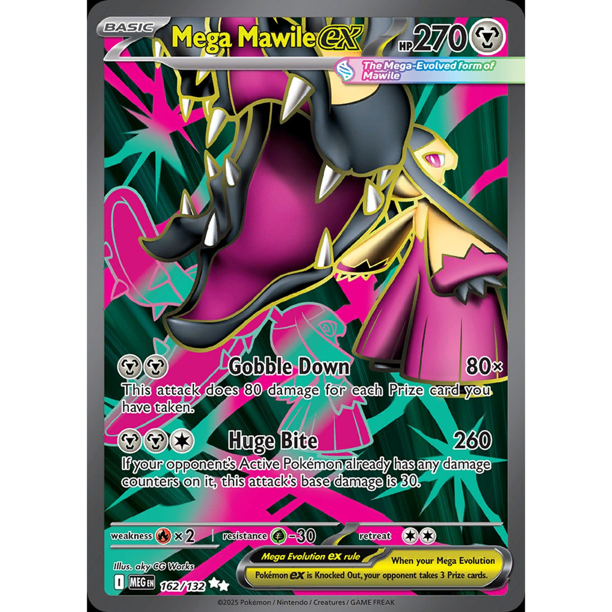 Mega Mawile ex 162/132 - Mega Evolution
