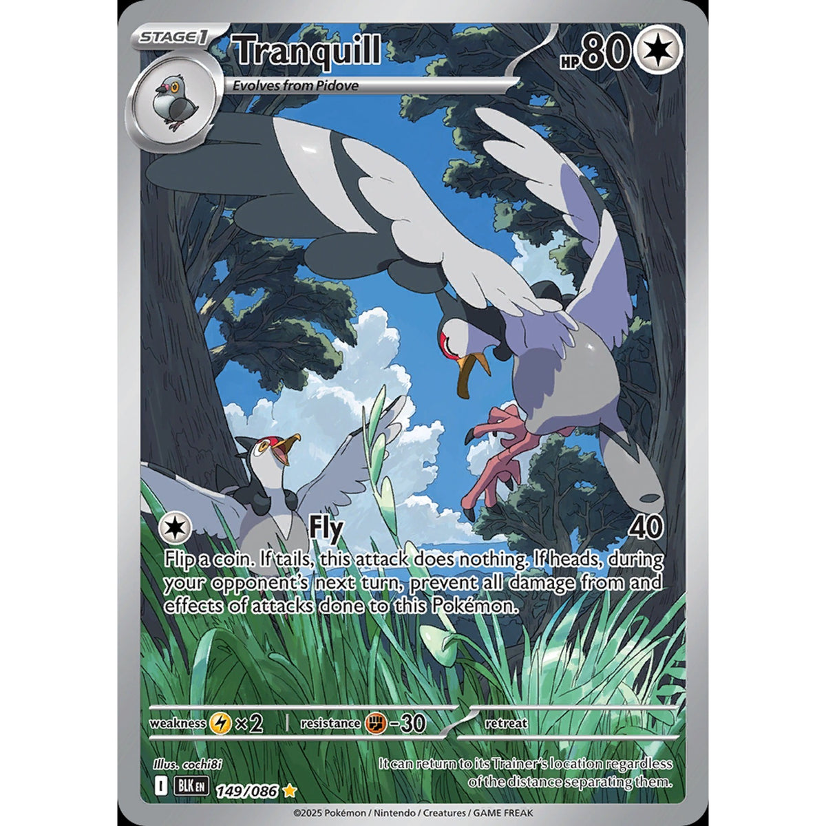 Tranquill 149/086 - Black Bolt