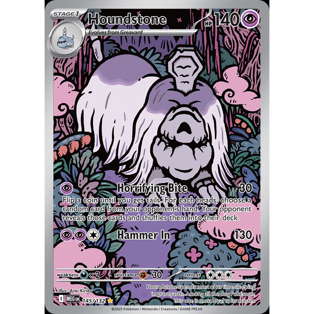 Houndstone 145/132 - Mega Evolution