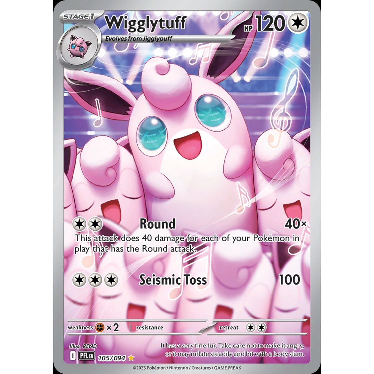 Wigglytuff 105/094 - Phantasmal Flames