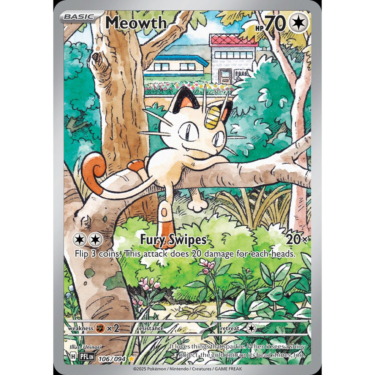 Meowth 106/094 - Phantasmal Flames