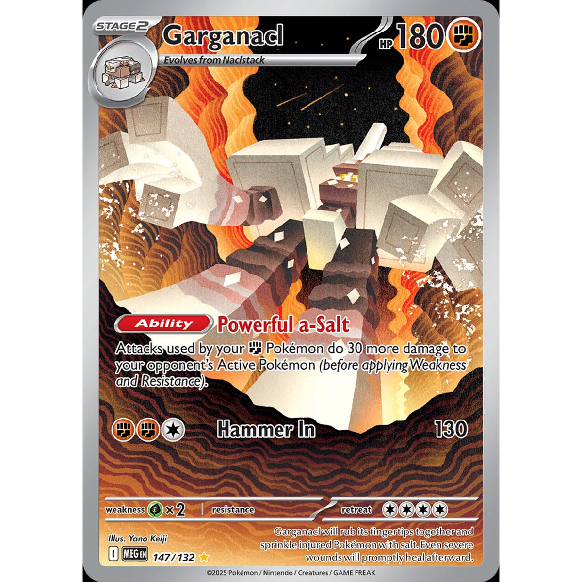 Garganacl 147/132 - Mega Evolution