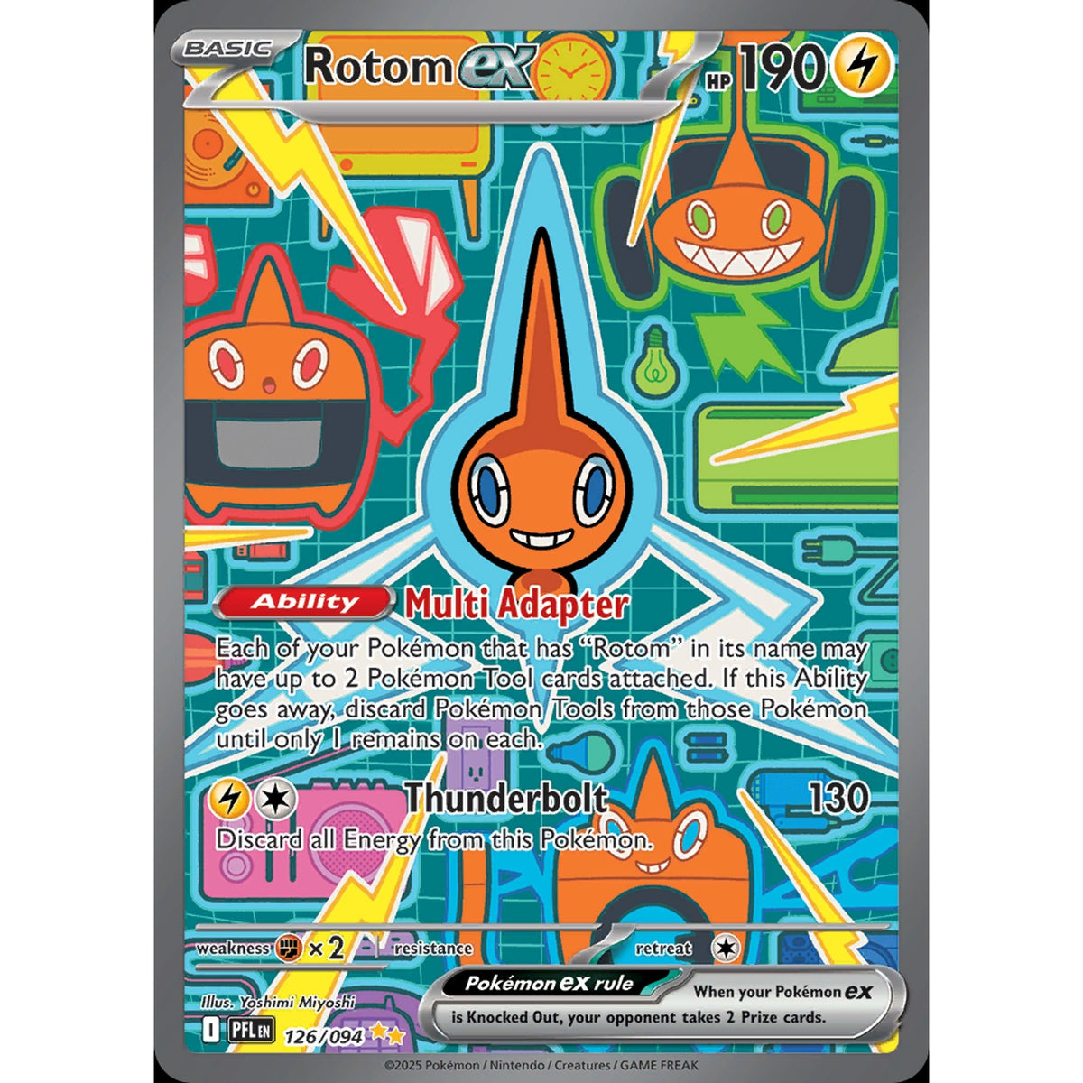 Rotom ex 126/094 - Phantasmal Flames