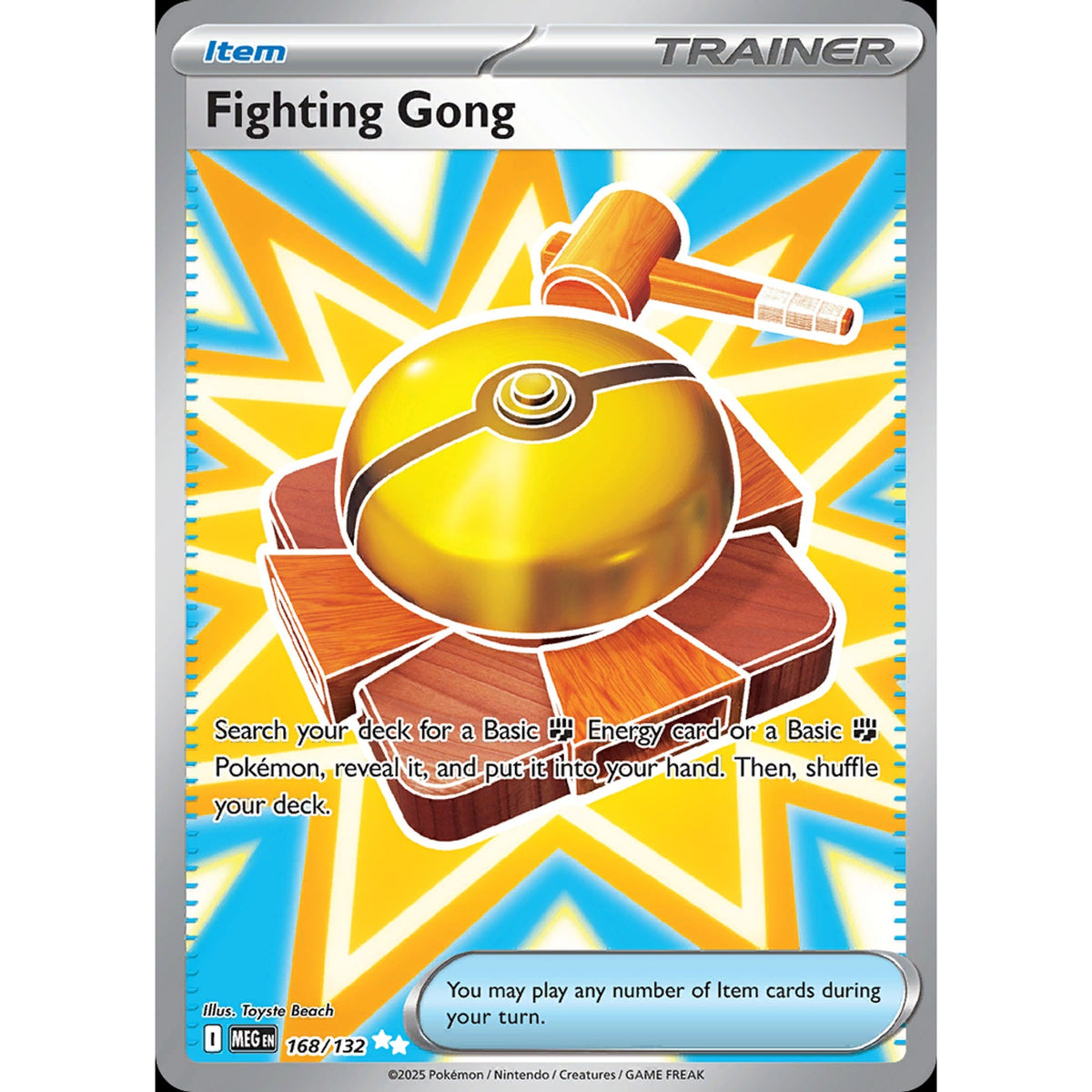 Fighting Gong 168/132 - Mega Evolution