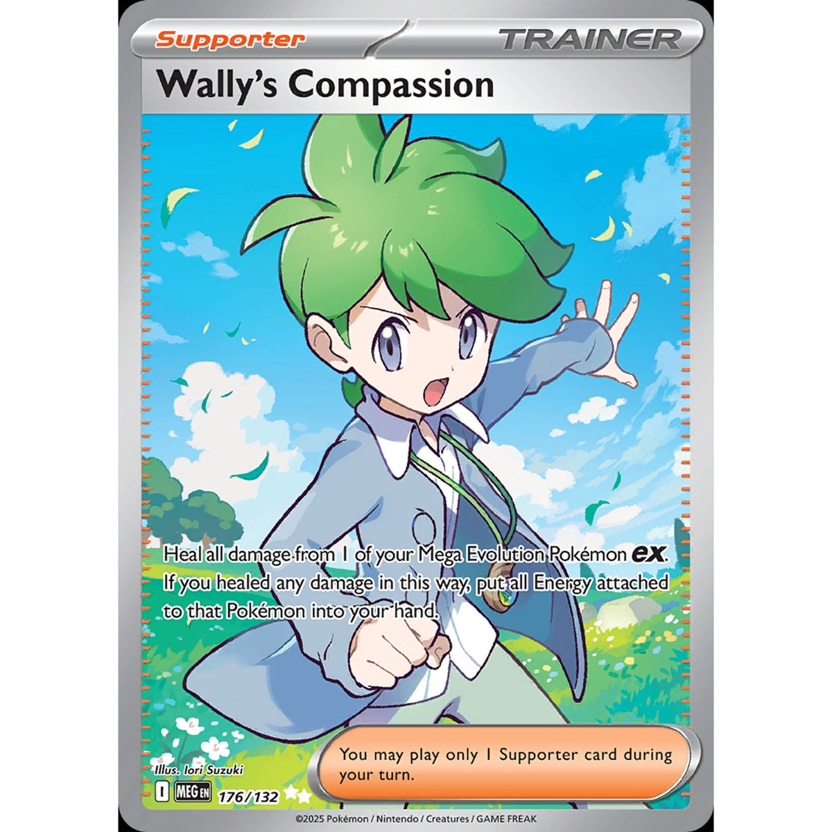 Wally's Compassion 176/132 - Mega Evolution
