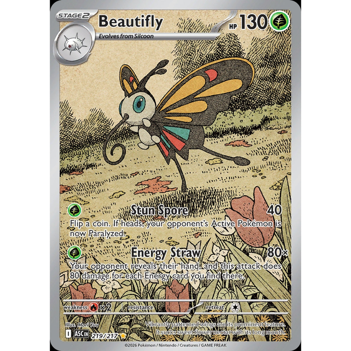Beautifly 219/217 - Ascended Heroes