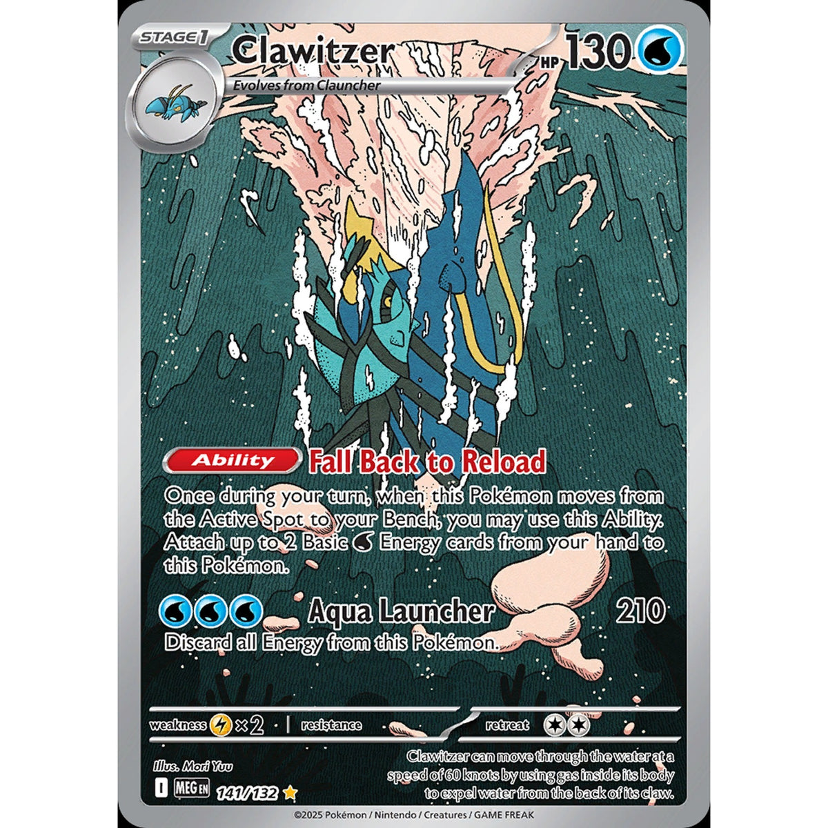 Clawitzer 141/132 - Mega Evolution