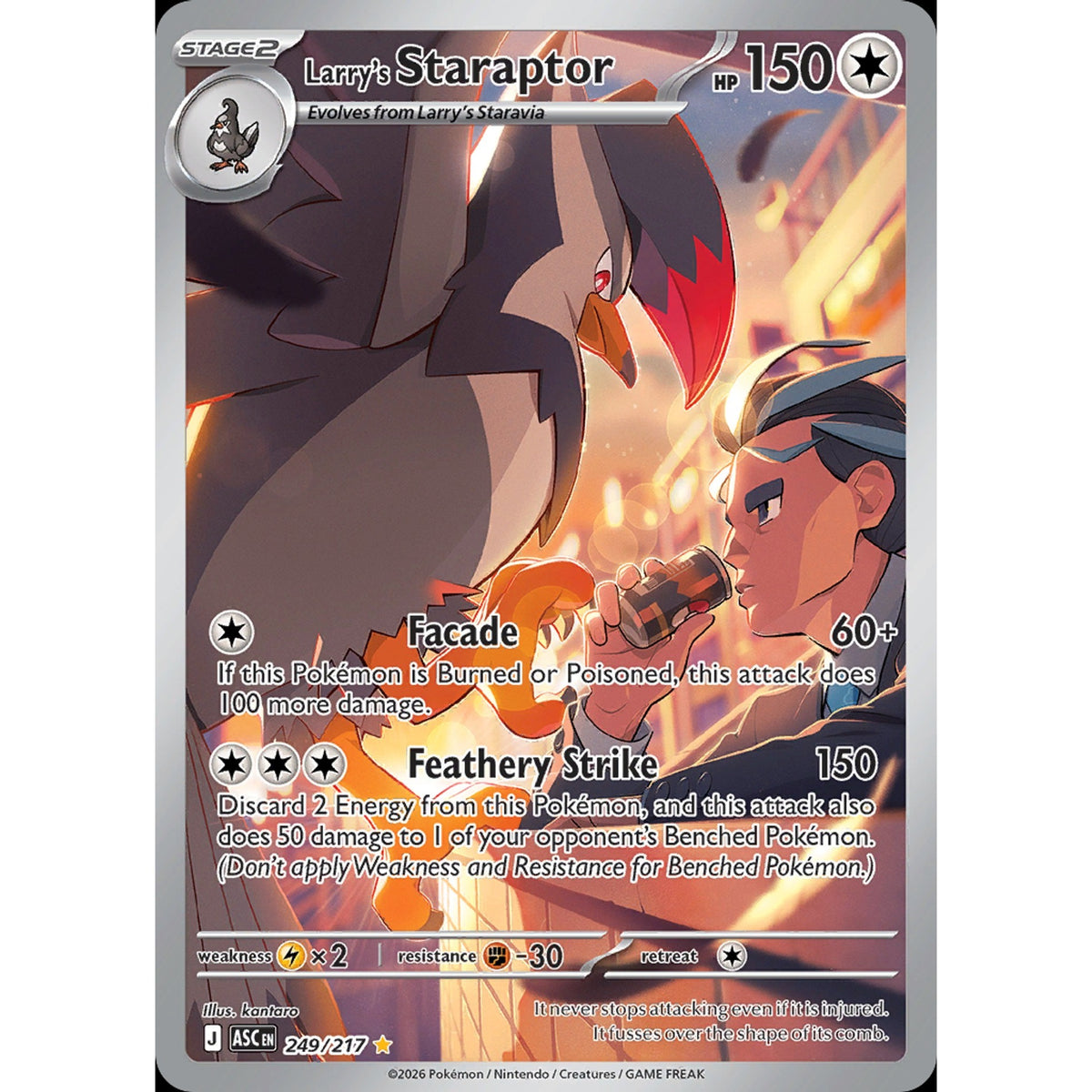 Larry's Staraptor 249/217 - Ascended Heroes