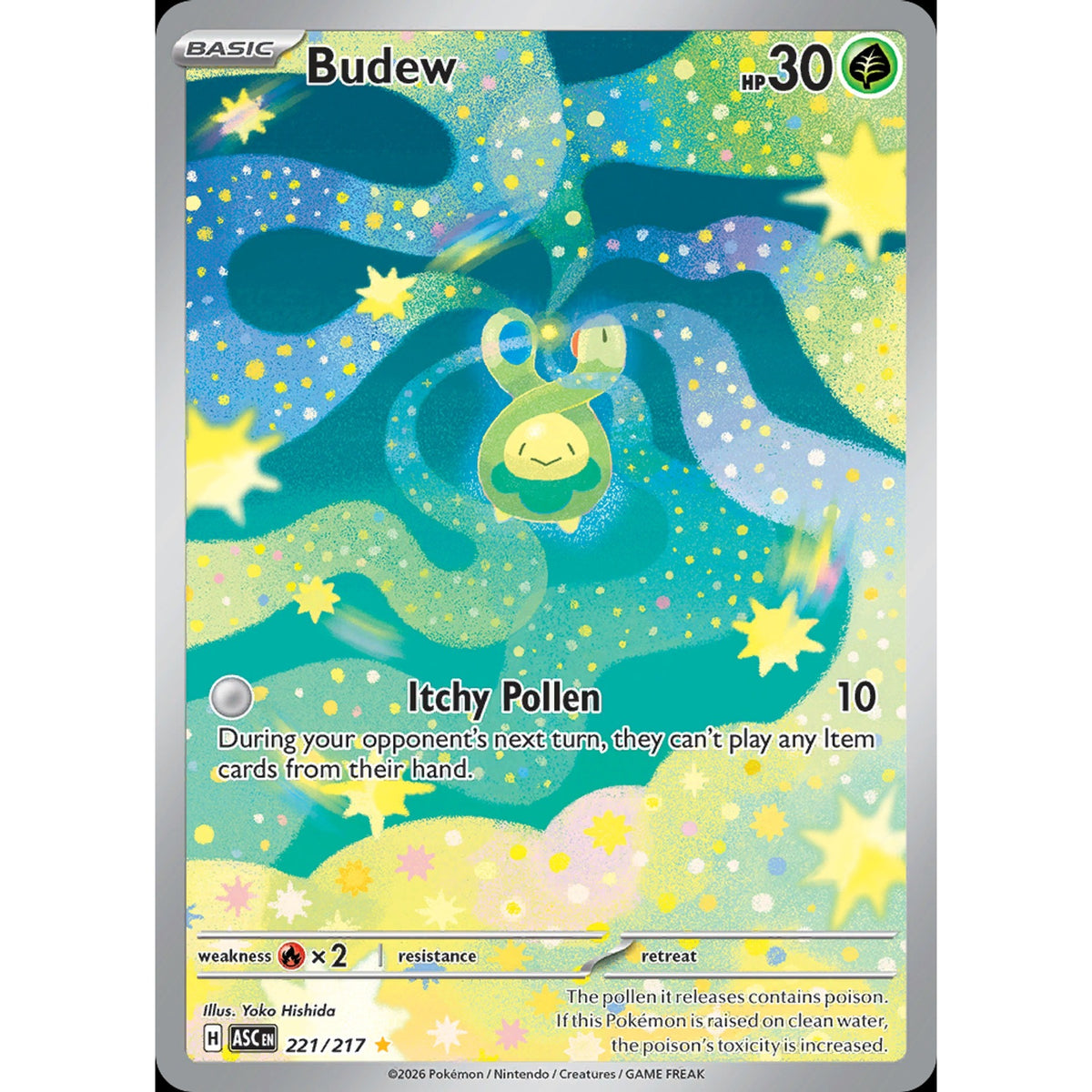 Budew 221/217 - Ascended Heroes