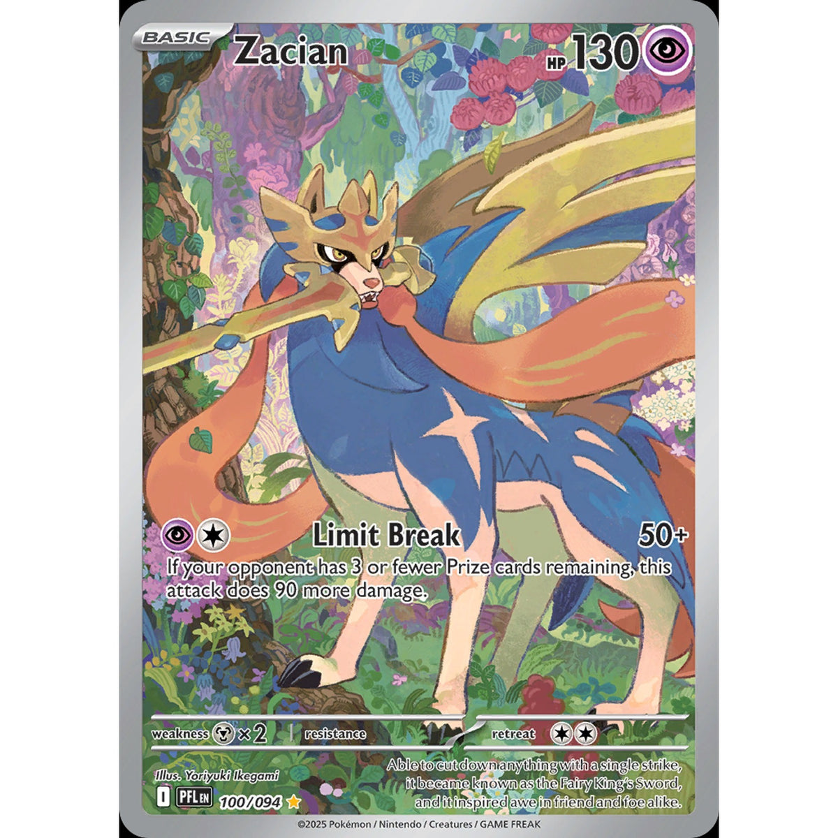 Zacian 100/094 - Phantasmal Flames