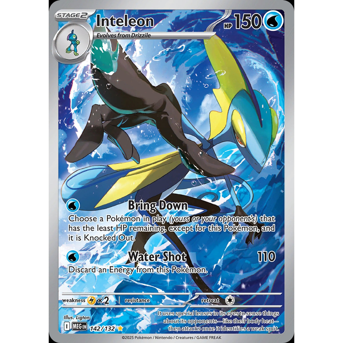 Inteleon 142/132 - Mega Evolution
