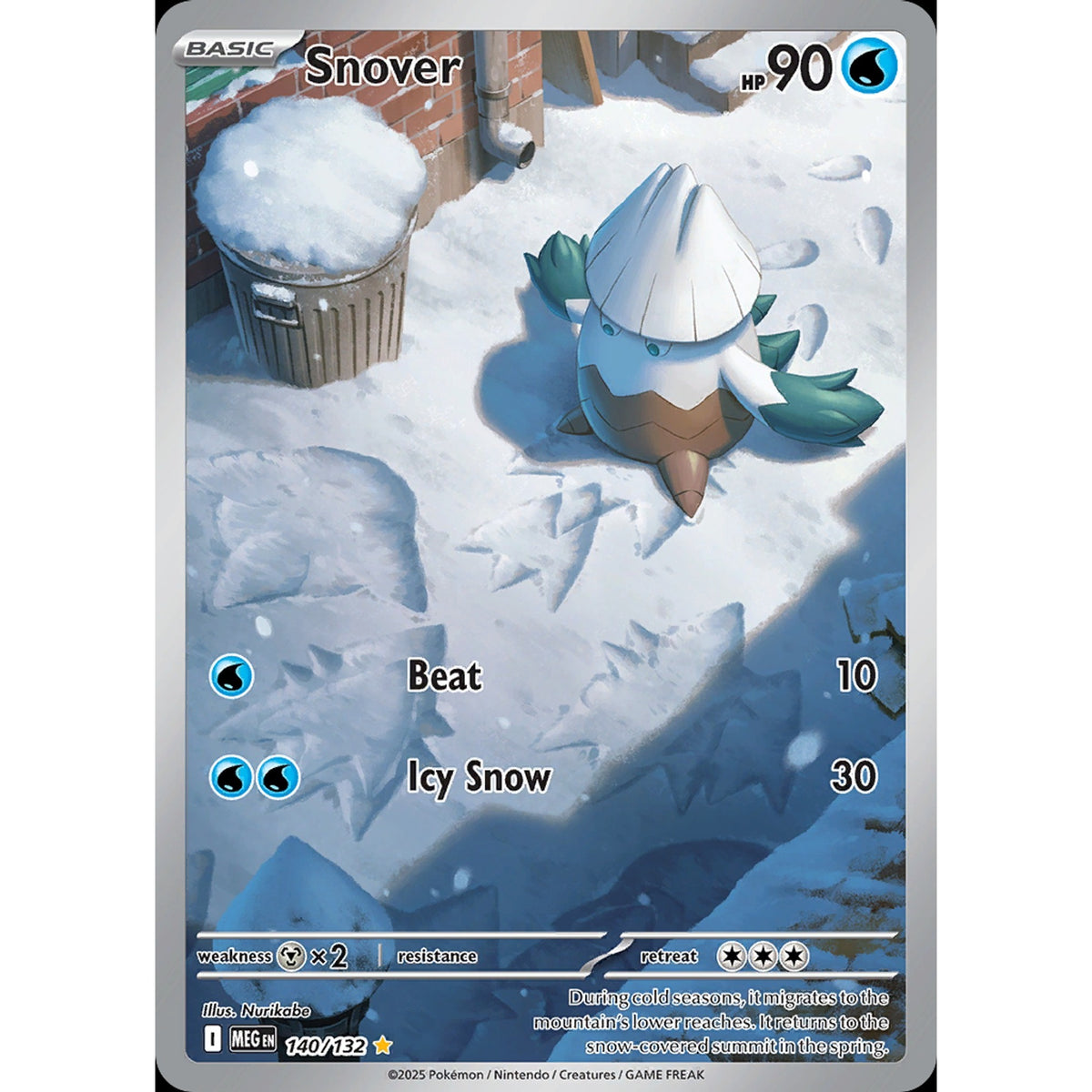 Snover 140/132 - Mega Evolution
