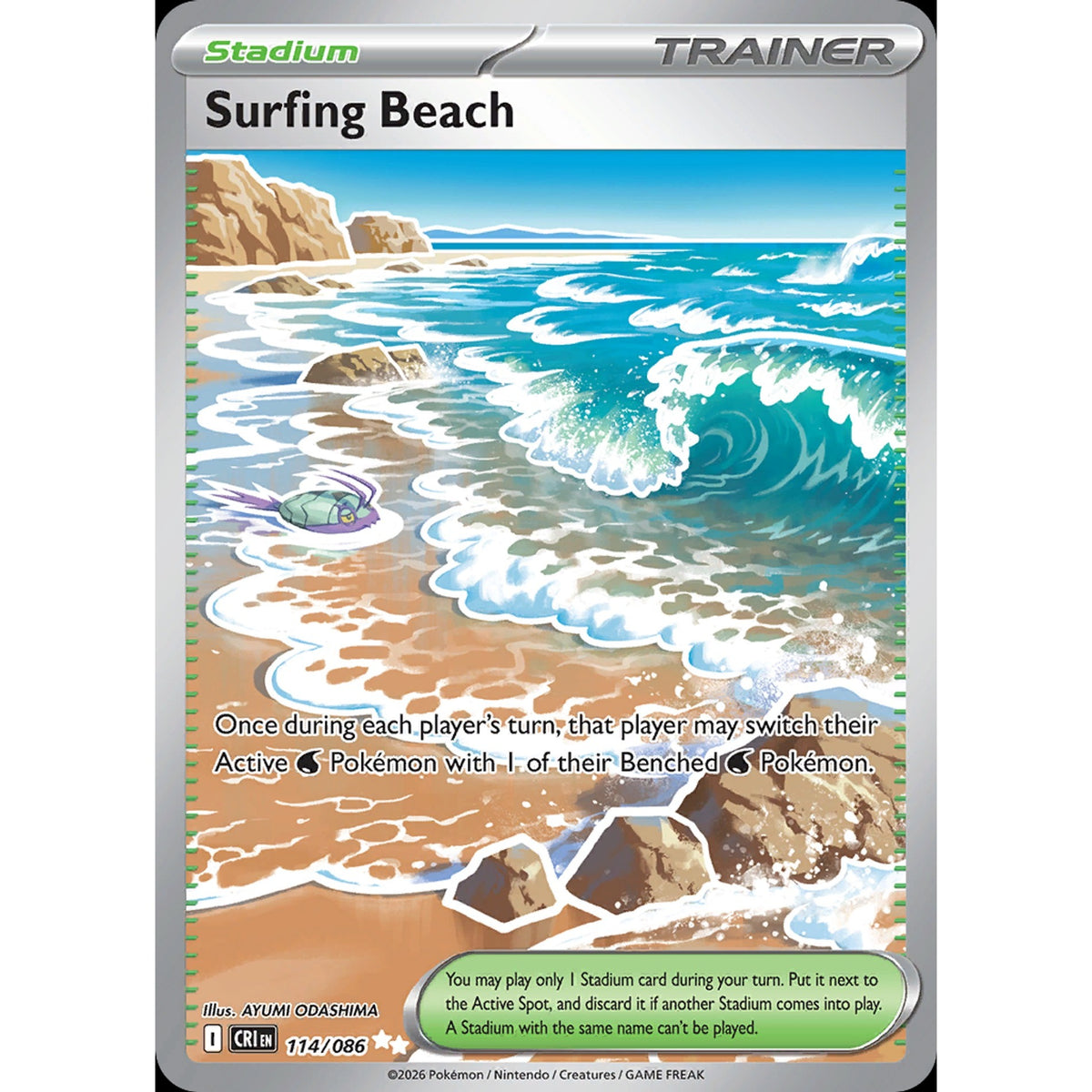 Surfing Beach 114/086 - Chaos Rising