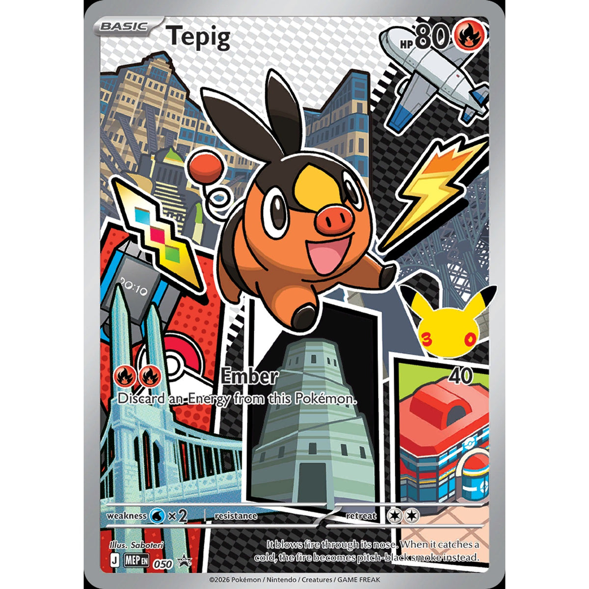 Tepig 050 - Mega Evolution Black Star Promos