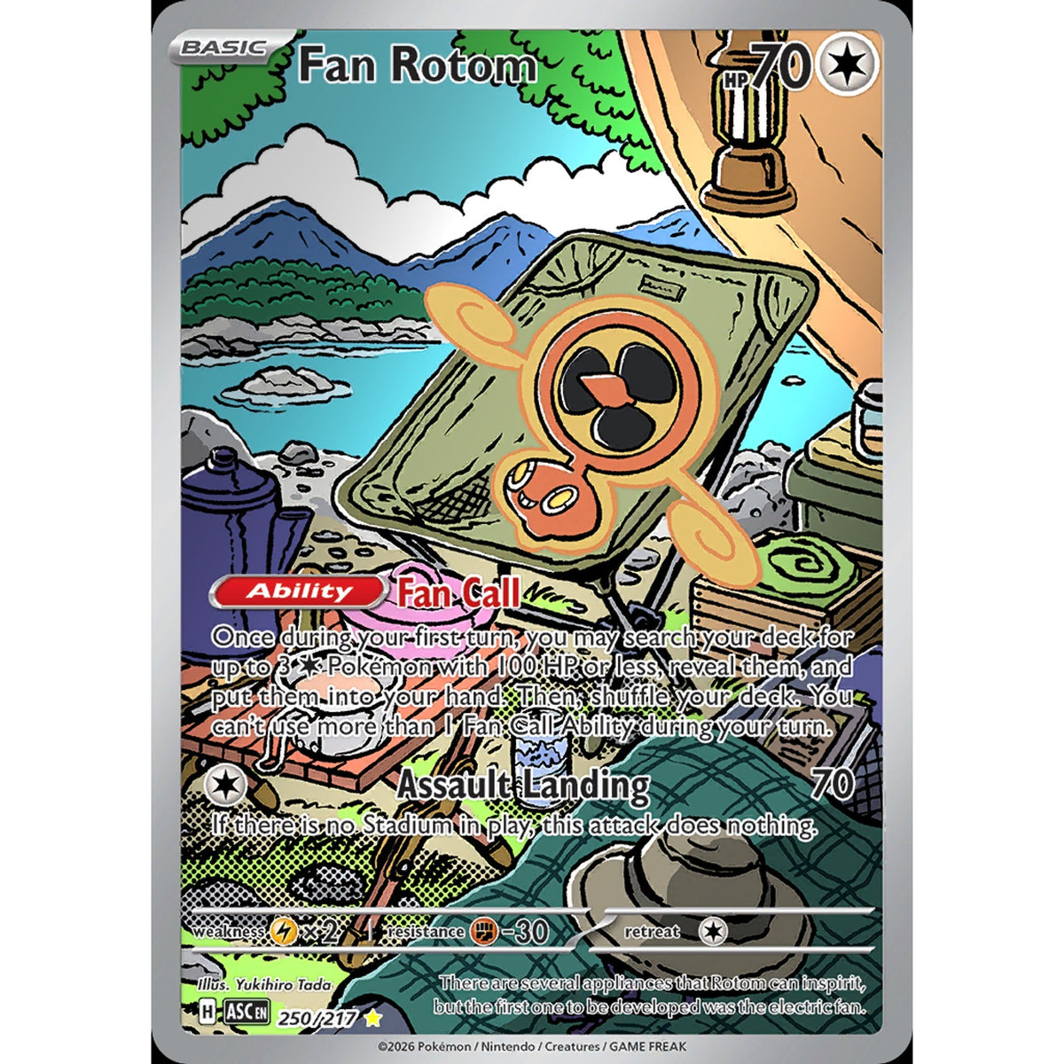 Fan Rotom 250/217 - Ascended Heroes