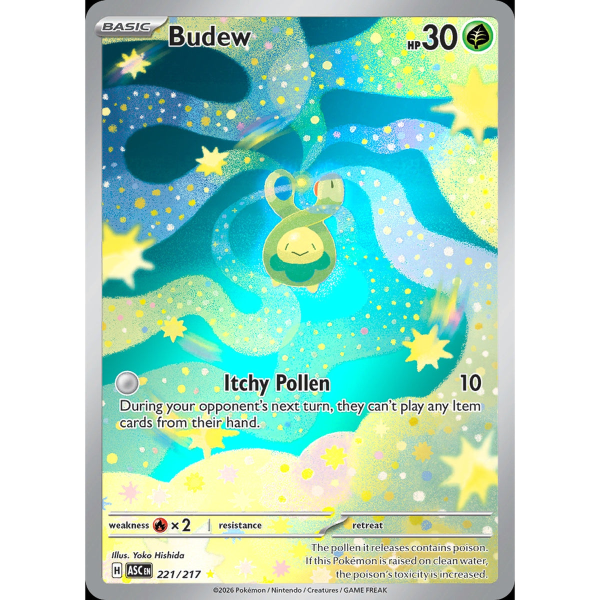 Budew 221/217 - Ascended Heroes