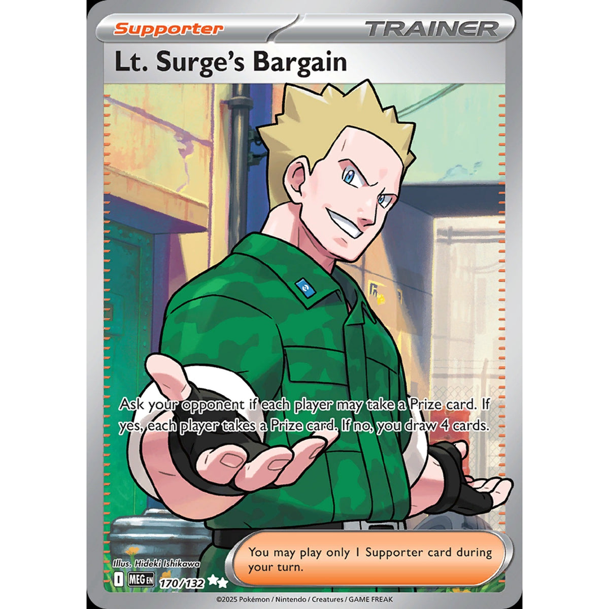 Lt. Surge's Bargain 170/132 - Mega Evolution