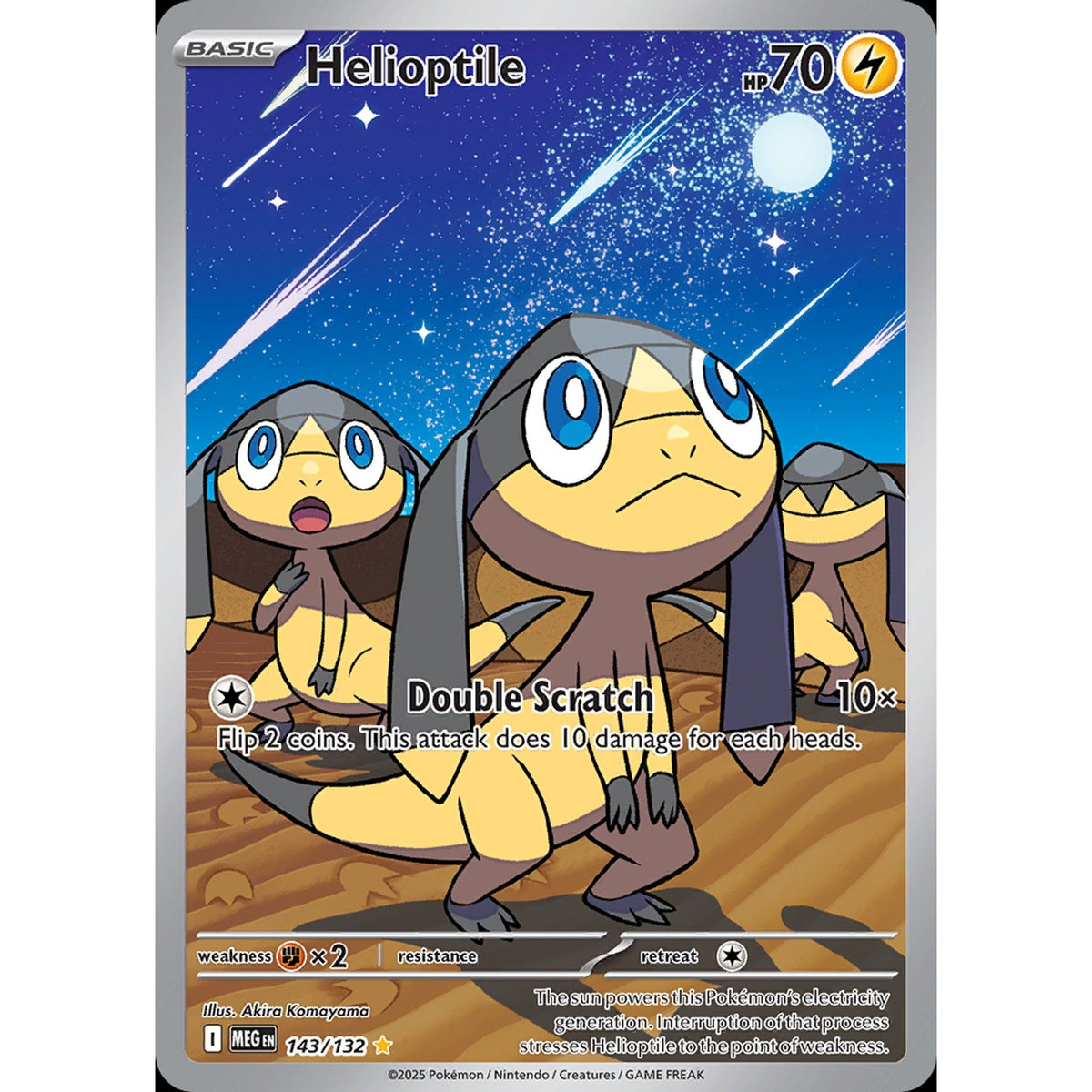 Helioptile 143/132 - Mega Evolution
