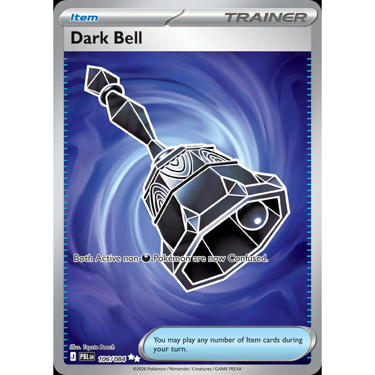 Dark Bell 106/084 - Pitch Black
