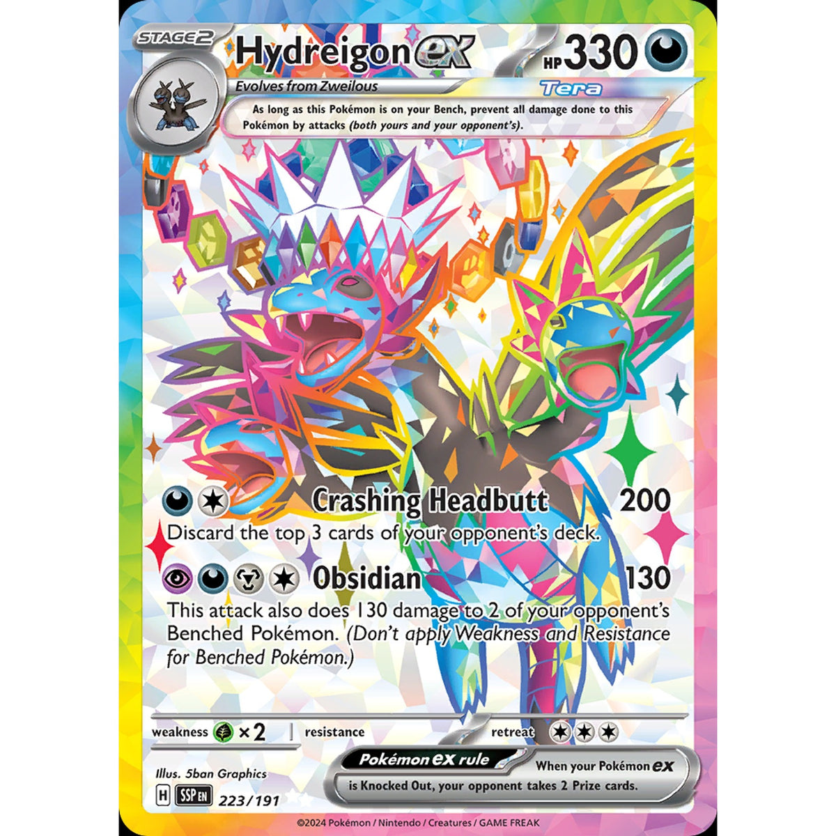 Hydreigon ex 223/191 - Surging Sparks