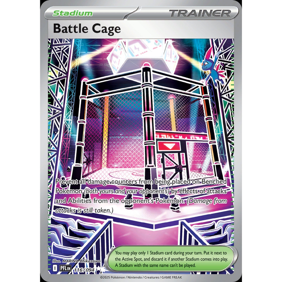 Battle Cage 116/094 - Phantasmal Flames
