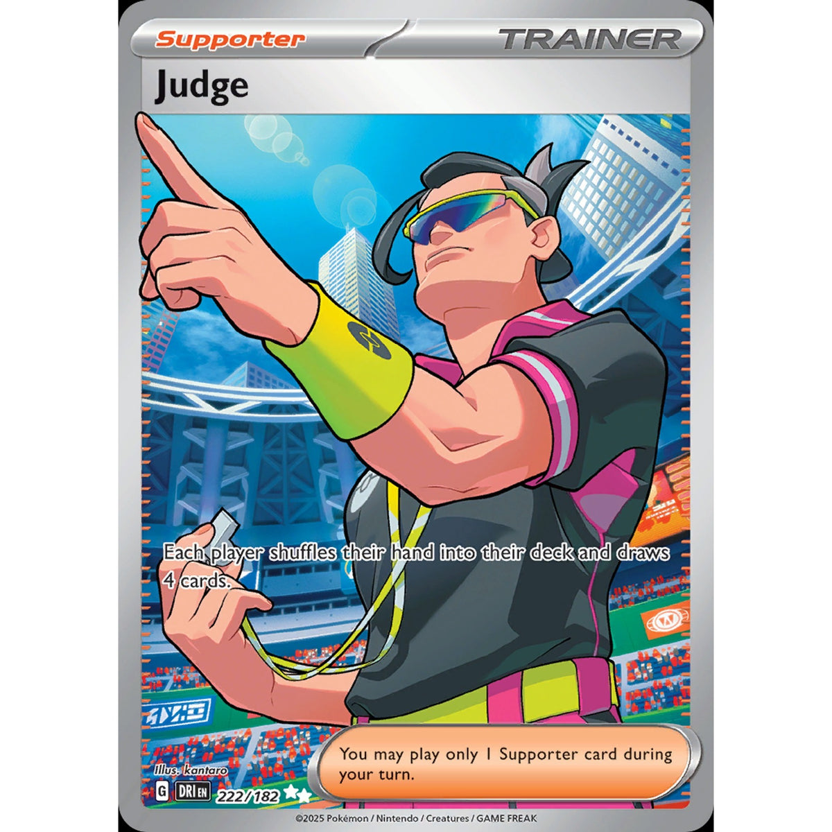Judge 222/182 - Destined Rivals