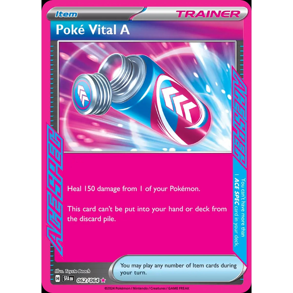 Poké Vital A 062/064 - Shrouded Fable
