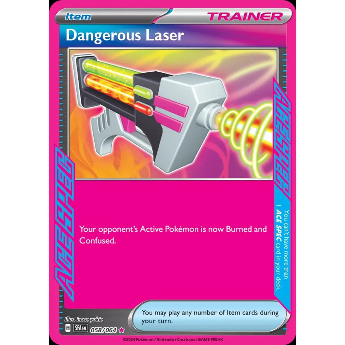 Dangerous Laser 058/064 - Shrouded Fable