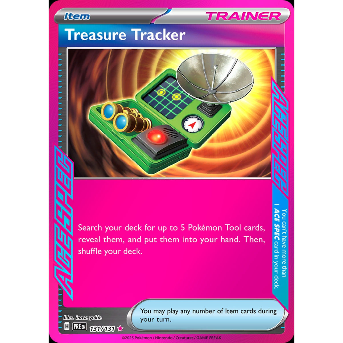 Treasure Tracker 131/131 - Prismatic Evolutions