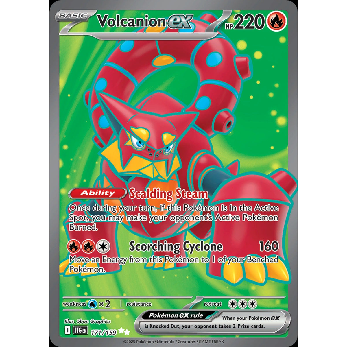 Volcanion ex 171/159 - Journey Together