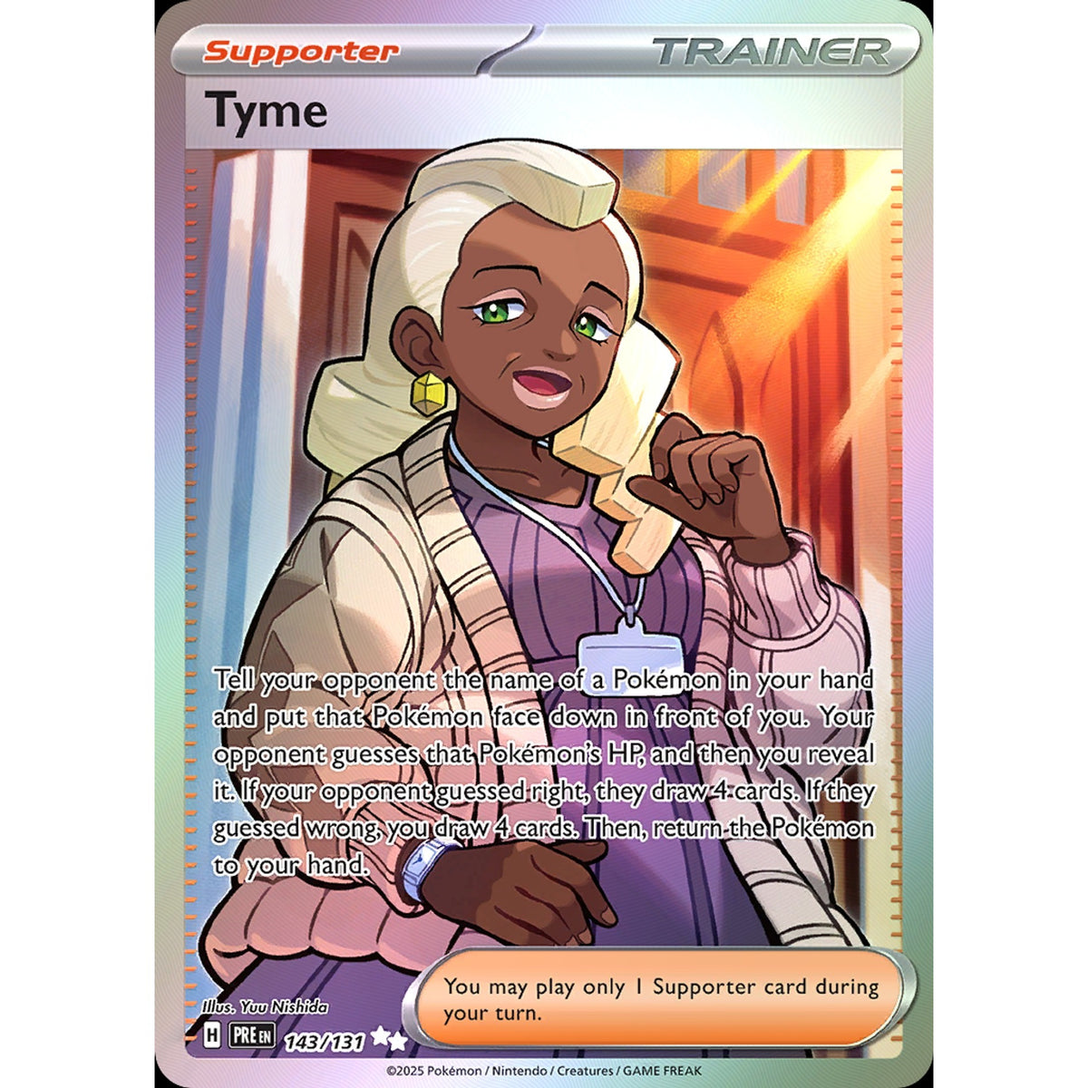 Tyme 143/131 - Prismatic Evolutions