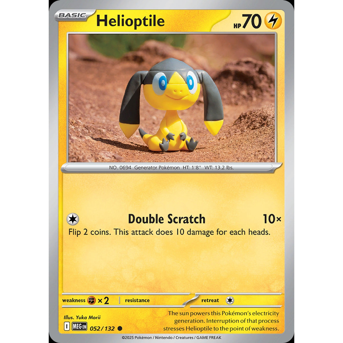 Helioptile 052/132 - Mega Evolution