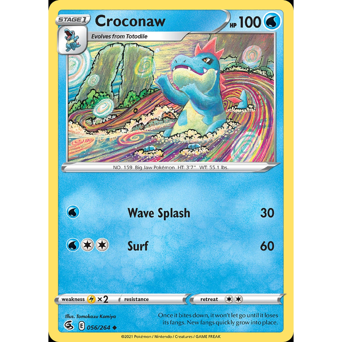 Croconaw 056/264 - Fusion Strike