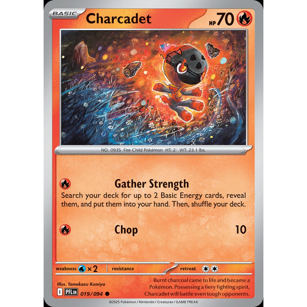 Charcadet 019/094 - Phantasmal Flames