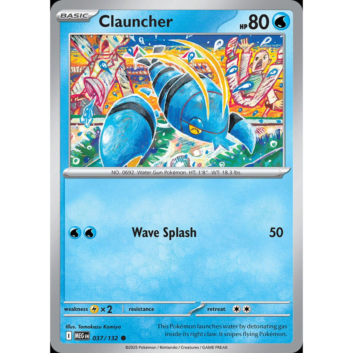 Clauncher 037/132 - Mega Evolution