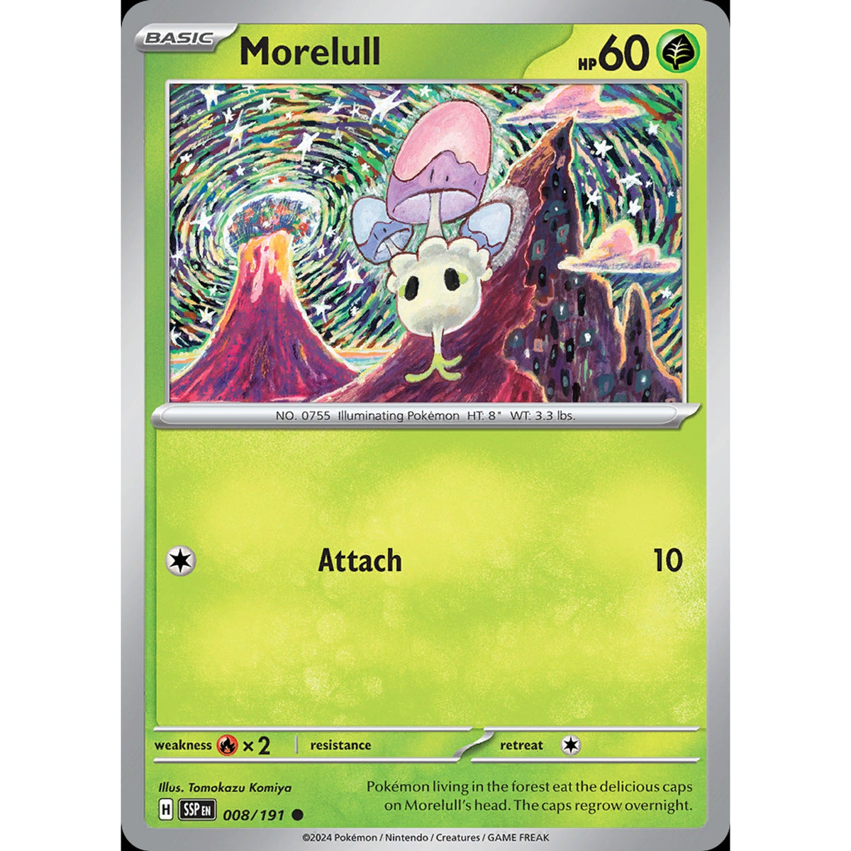Morelull 008/191 - Surging Sparks