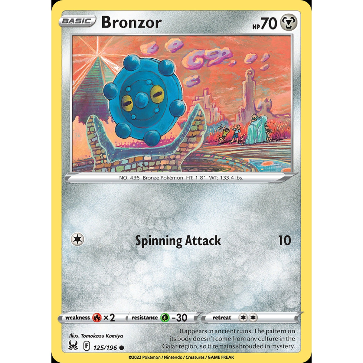 Bronzor 125/196 - Lost Origin