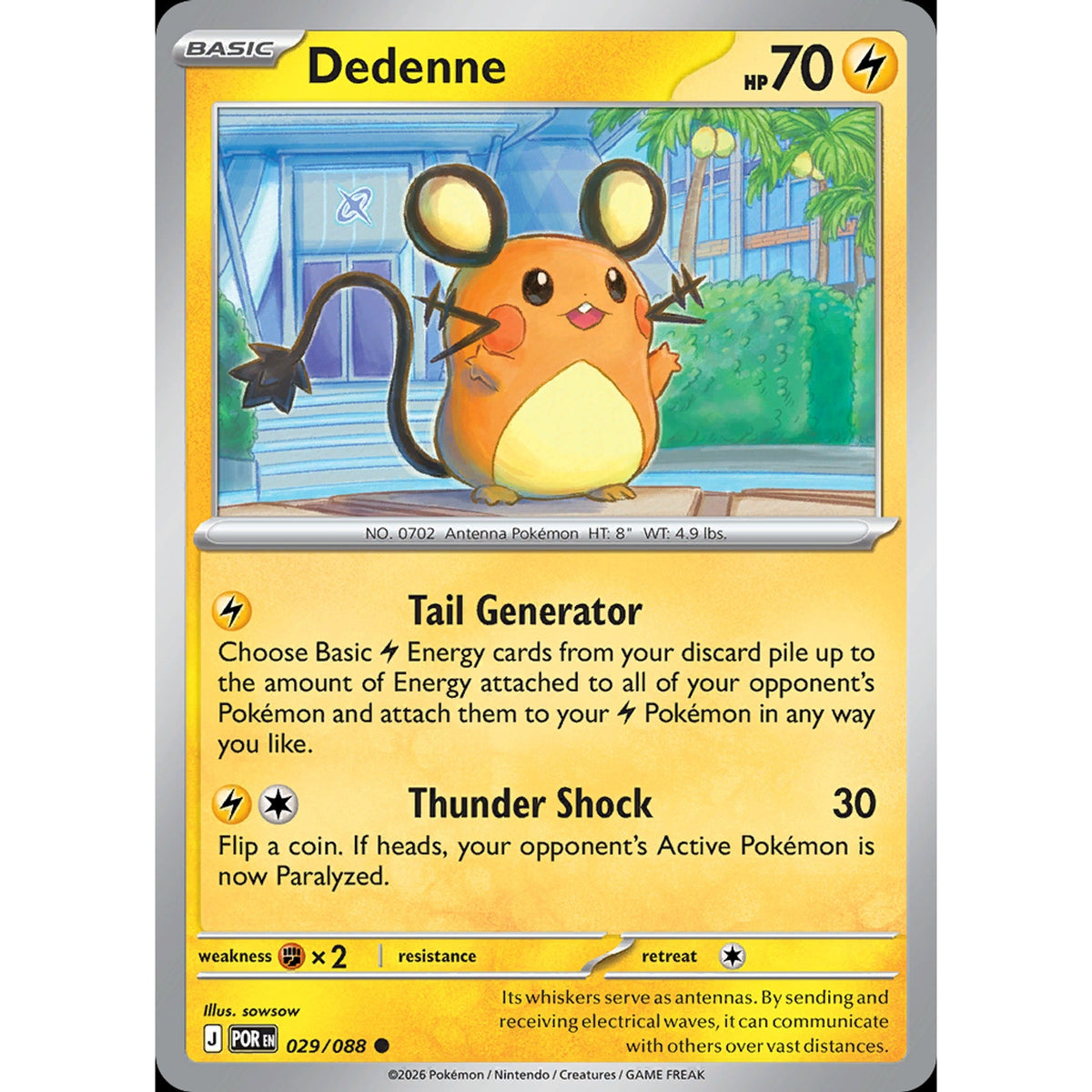 Dedenne 029/088 - Perfect Order