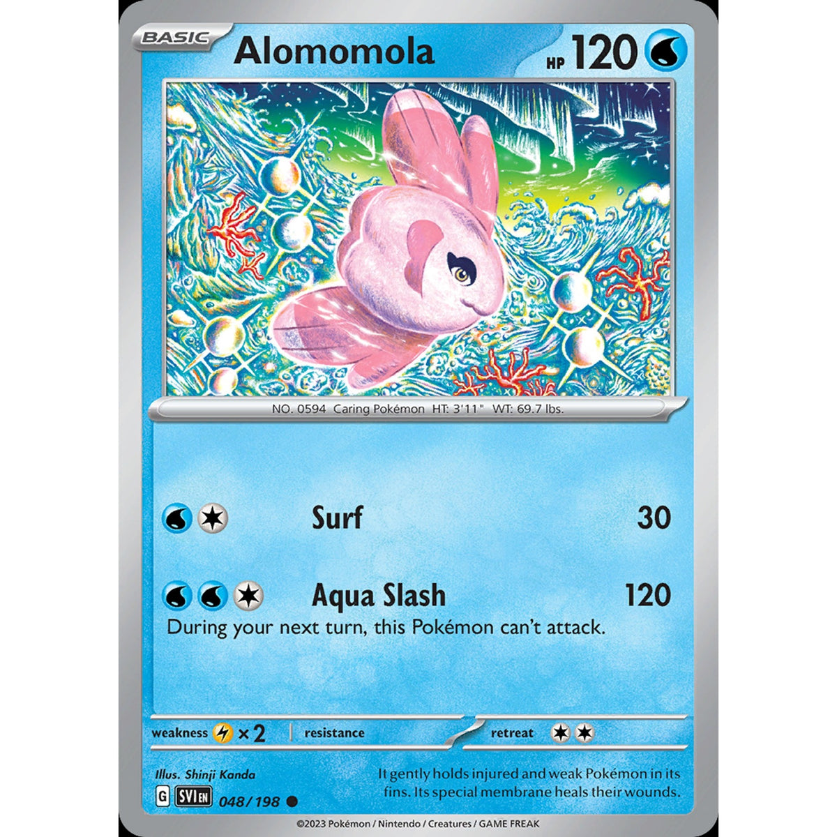 Alomomola 048/198 - Scarlet & Violet