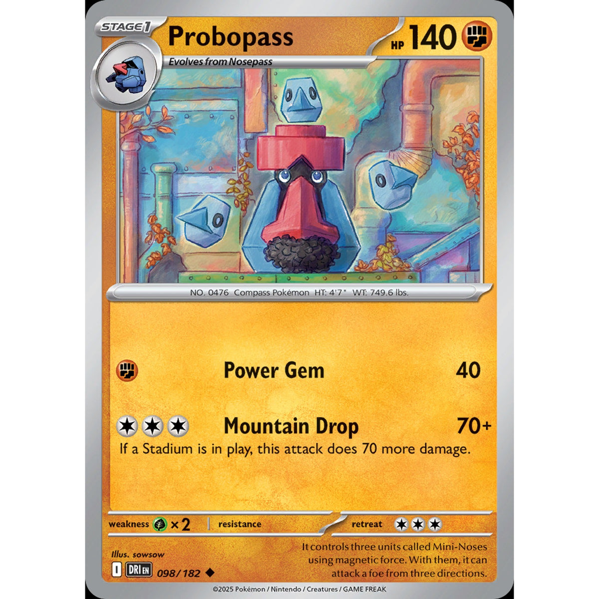Probopass 098/182 - Destined Rivals