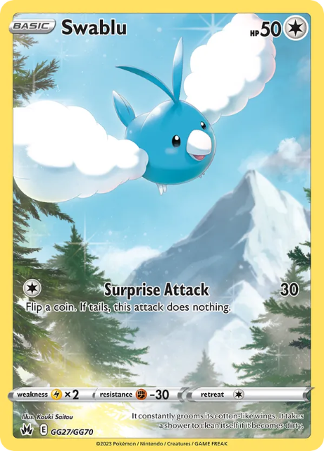 Swablu (CRZ GG27) - Crown Zenith