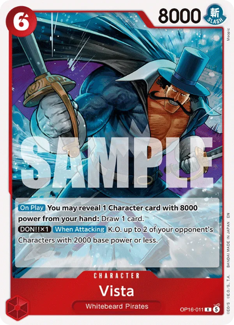 Vista (OP16-011) - The Time of Battle OP16
