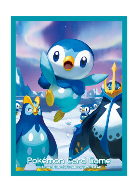 Pokémon TCG: Piplup Pokémon Center Sleeves (65 Sleeves)